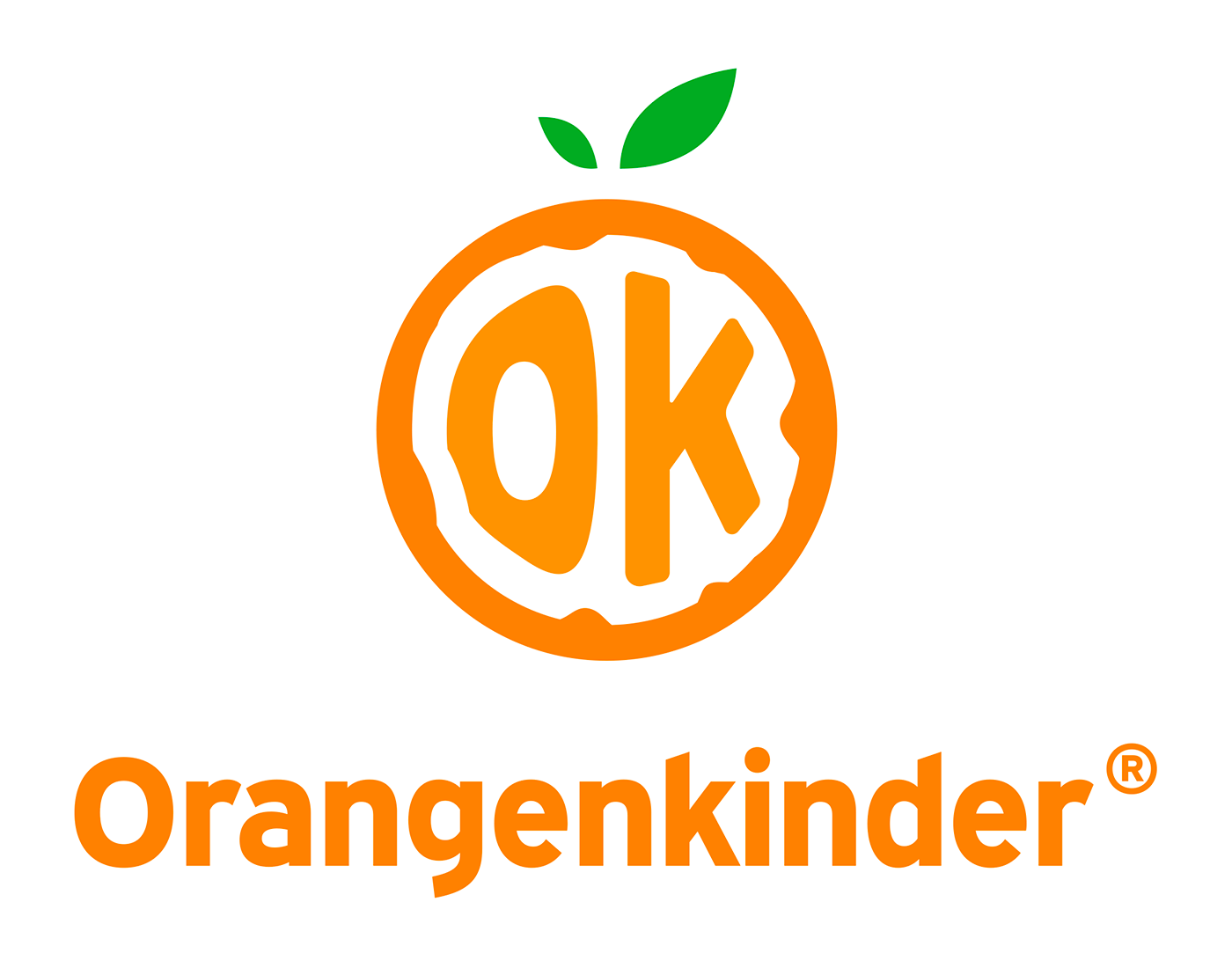 Barfußgehen | Logo Orangenkinder®